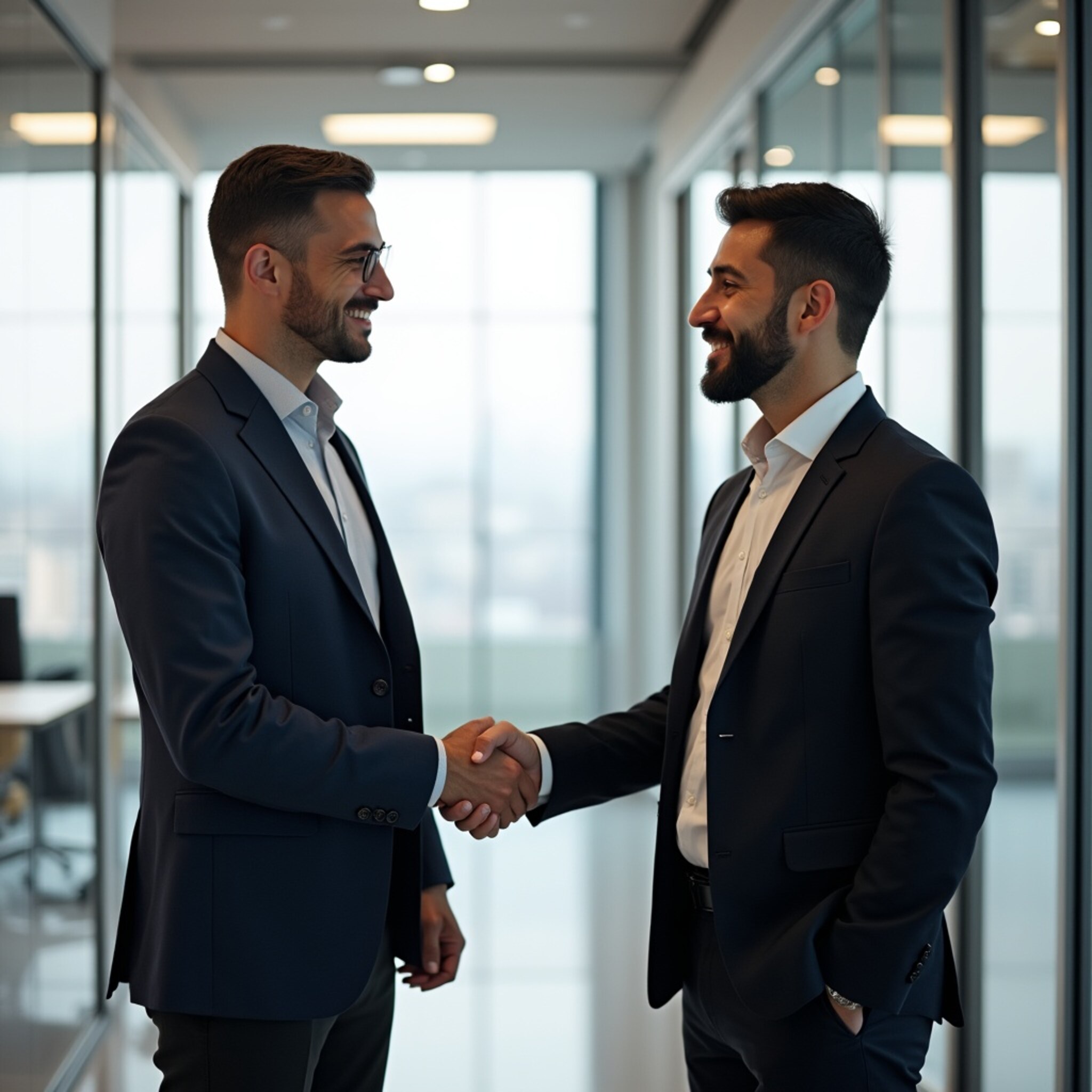 خريج عربي في مقابلة عمل مع صاحب عمل ألماني